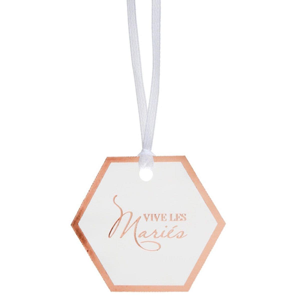 Buy Wedding Bucolic Name Holder On Ribbon, 5 Count sold at Party Expert