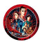 Shaoxing Keqiao Chengyou Textile Co.,Ltd Halloween Stranger Things Small Round Dessert Paper Plates, 7 Inches, 10 Count 810077657836