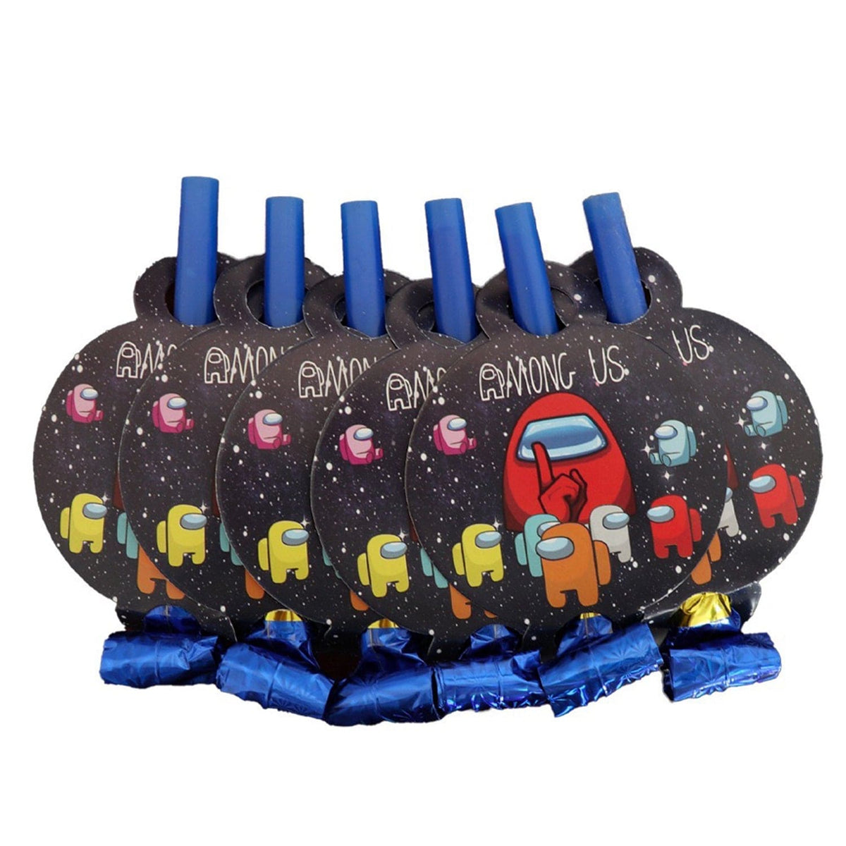 Shaoxing Keqiao Chengyou Textile Co.,Ltd Kids Birthday Among Us Blowouts, 10 Count