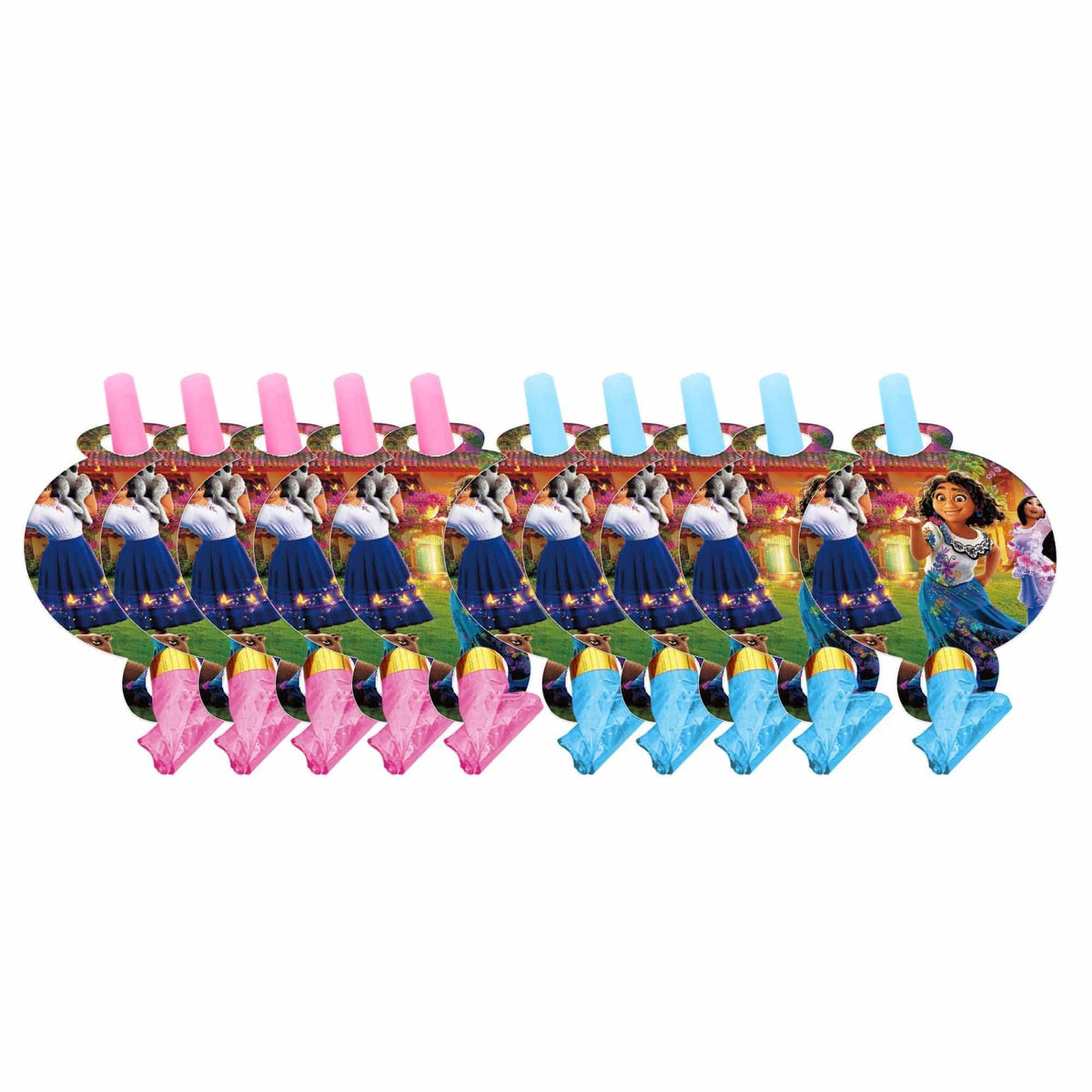 Shaoxing Keqiao Chengyou Textile Co.,Ltd Kids Birthday Disney Encanto Birthday Party Blowouts, 10 Count
