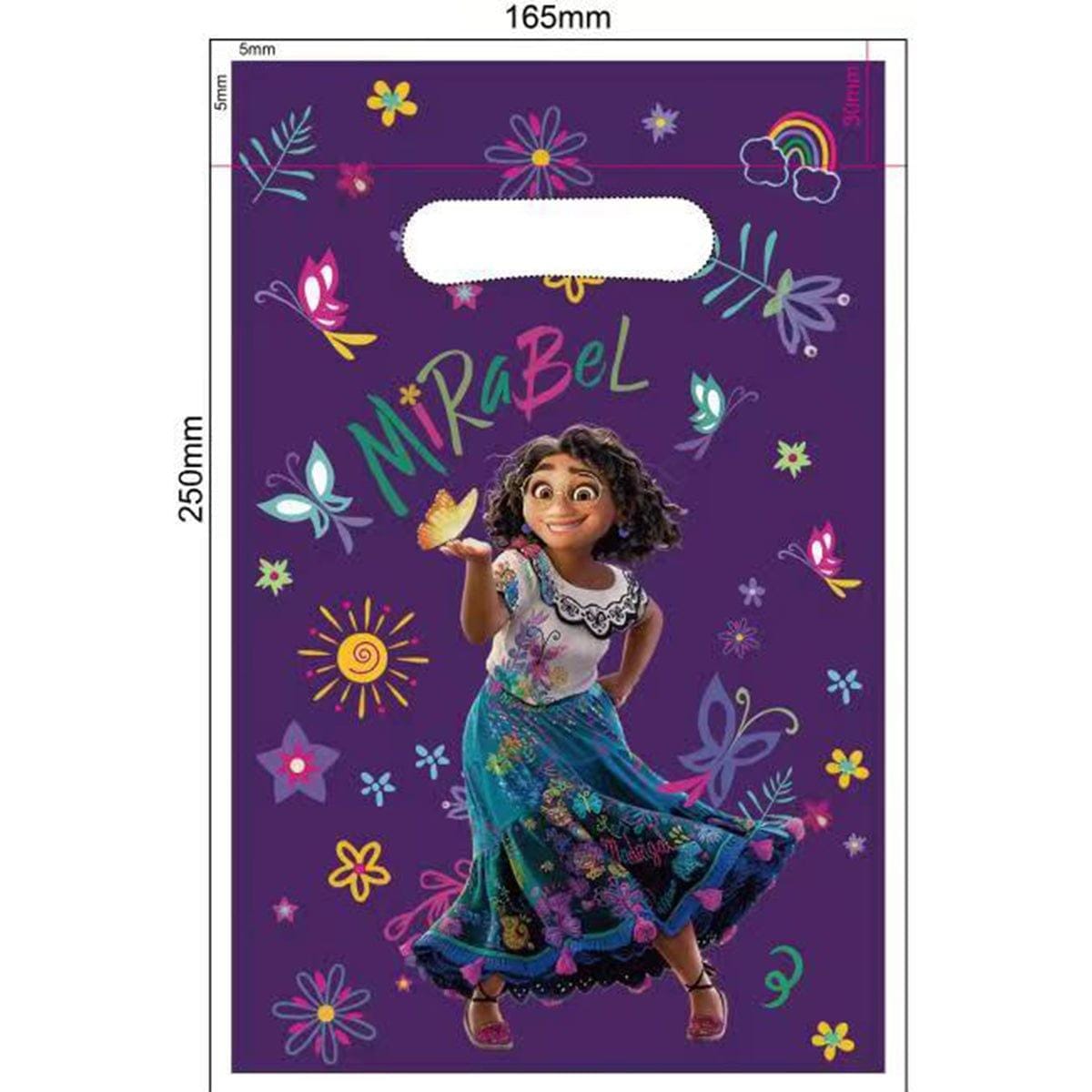 Shaoxing Keqiao Chengyou Textile Co.,Ltd Kids Birthday Disney Encanto Birthday Party Favour Bags, 10 Count