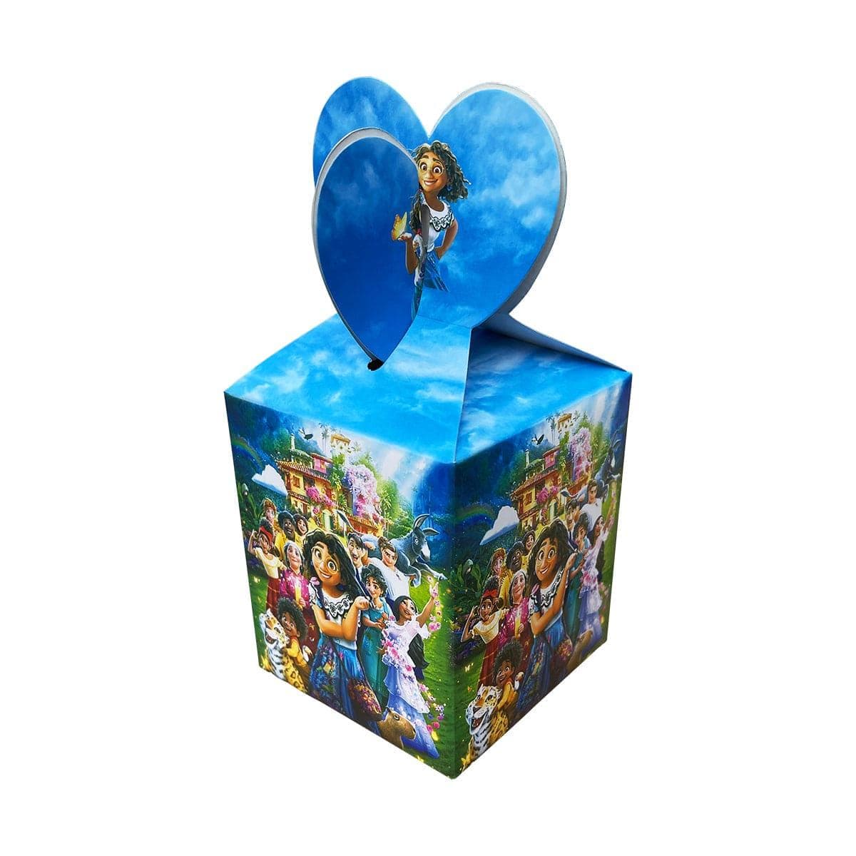 Shaoxing Keqiao Chengyou Textile Co.,Ltd Kids Birthday Disney Encanto Birthday Party Favour Boxes, 6 Count