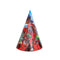 Shaoxing Keqiao Chengyou Textile Co.,Ltd Kids Birthday Miraculous: Tales of Ladybug & Cat Noir Birthday Paper Hats, 6 Count 810077656891
