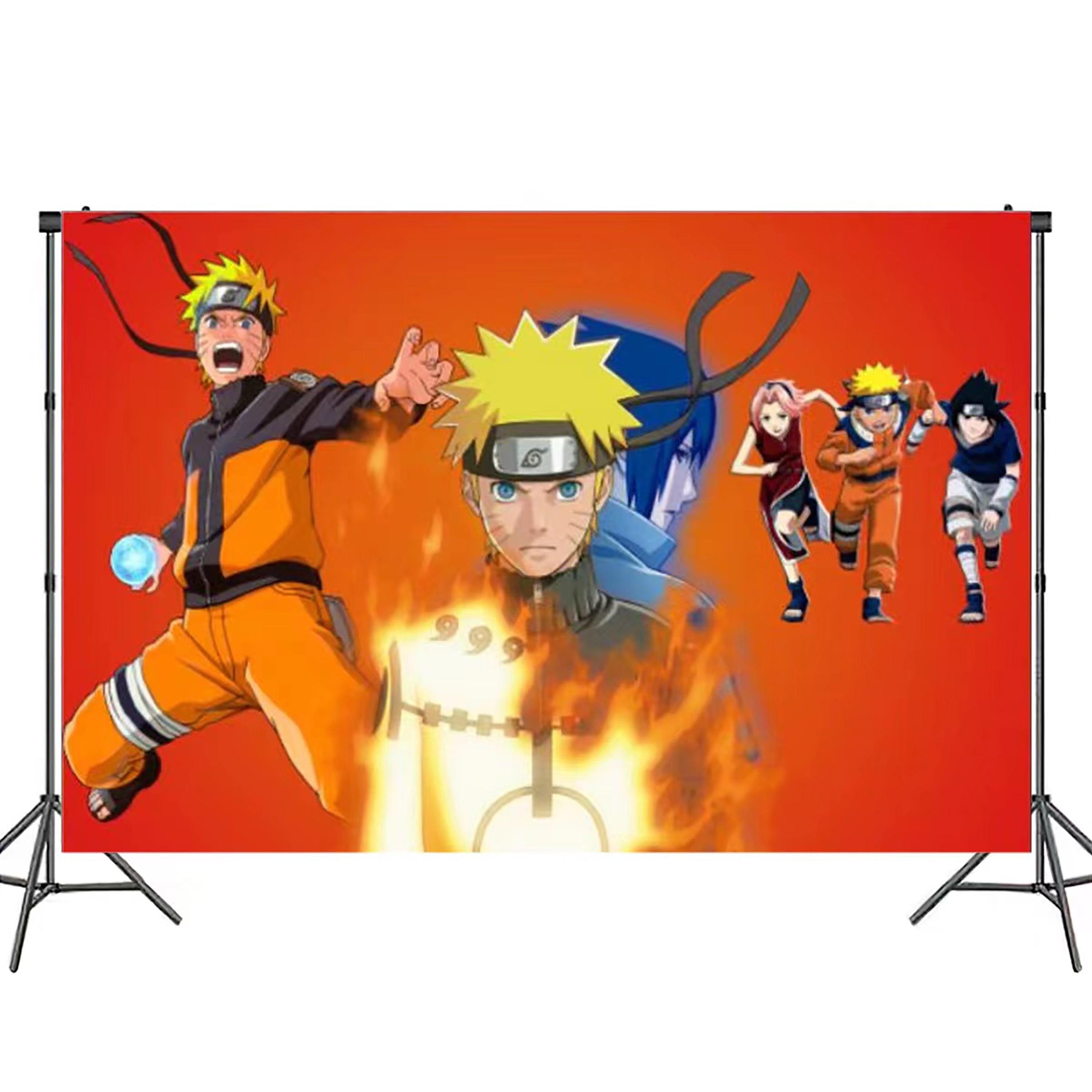 Naruto Birthday Scene Setter Backdrop, 39 x 59 Inches – Party Expert