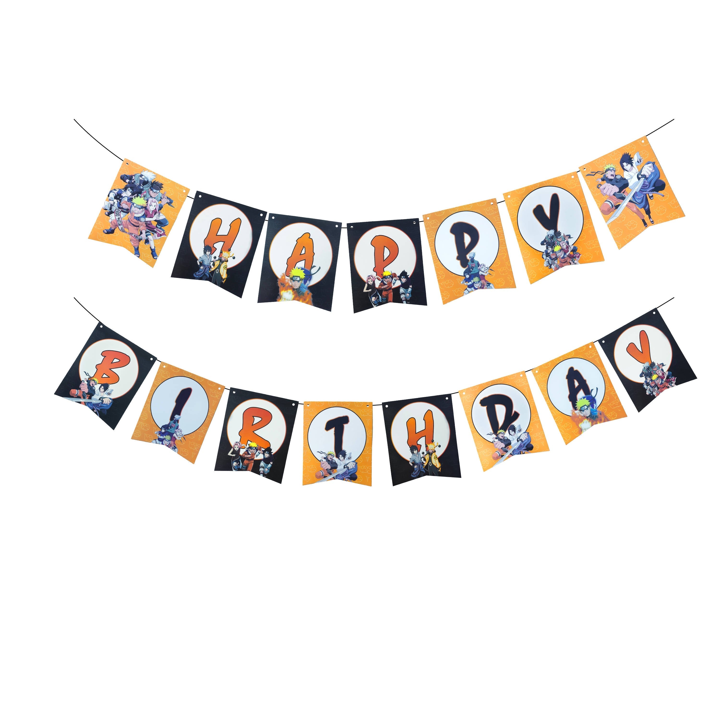 Happy Birthday Banner Anime
