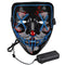 Buy Costume Accessories Blue LED wire mask sold at Party Expert