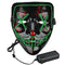 Buy Costume Accessories Green LED wire mask sold at Party Expert