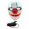 Buy Costume Accessories Light-up LED clown mask sold at Party Expert