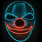SHENZHEN DASHENG ELECTRONIC TECHNOLOGY CO. Costume Accessories Light-up LED clown mask 520006630903