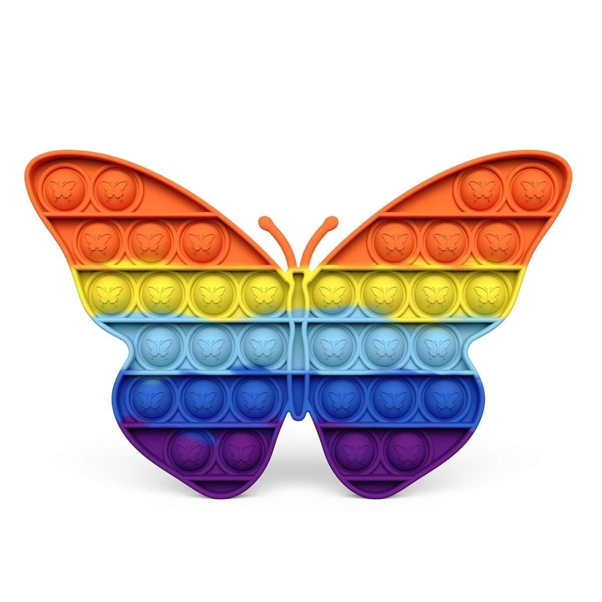 Buy Novelties Push Bubble Fidget, Butterfly sold at Party Expert