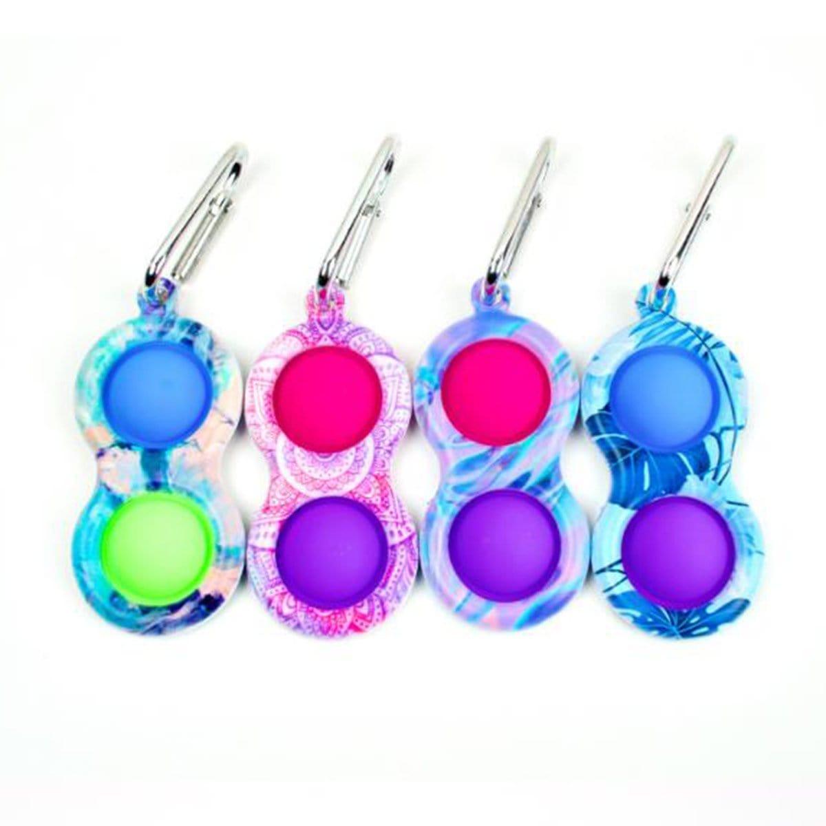 Buy Novelties Bubble Pop Keychain, Multicolor sold at Party Expert