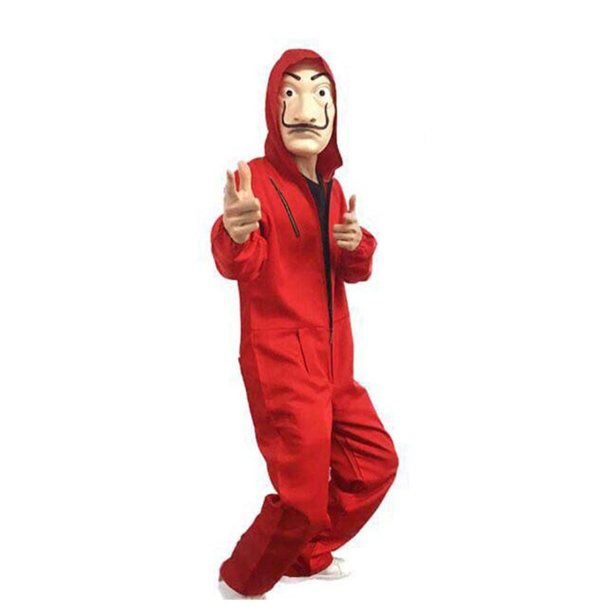 Buy Costumes Casa De Papel Costume & Mask for Adults, Money Heist, Season 5 sold at Party Expert