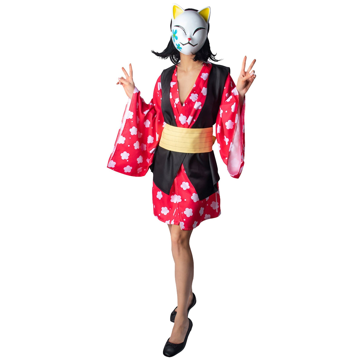 SHENZHEN PARTYGEARS DEVELOPMENT CO. LTD Costumes Demon Fire Fox Anime Costume for Adults