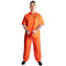 SHENZHEN PARTYGEARS DEVELOPMENT CO. LTD Costumes Inmate Costume for Adults, Orange Top and Pants