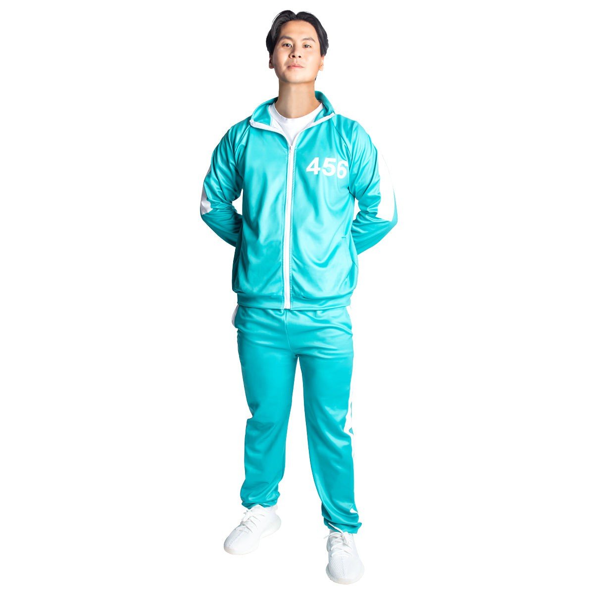 SHENZHEN PARTYGEARS DEVELOPMENT CO. LTD Costumes Squid Game Player Tracksuit Costume for Adults