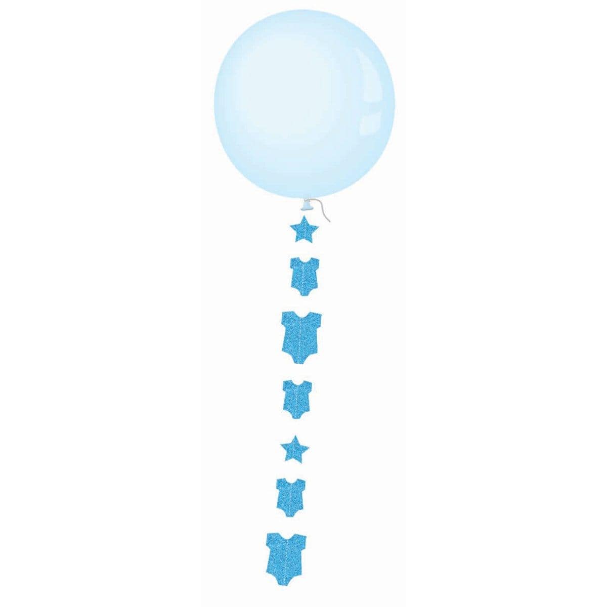 Buy Balloons Baby Boy Balloon Mini Banner sold at Party Expert