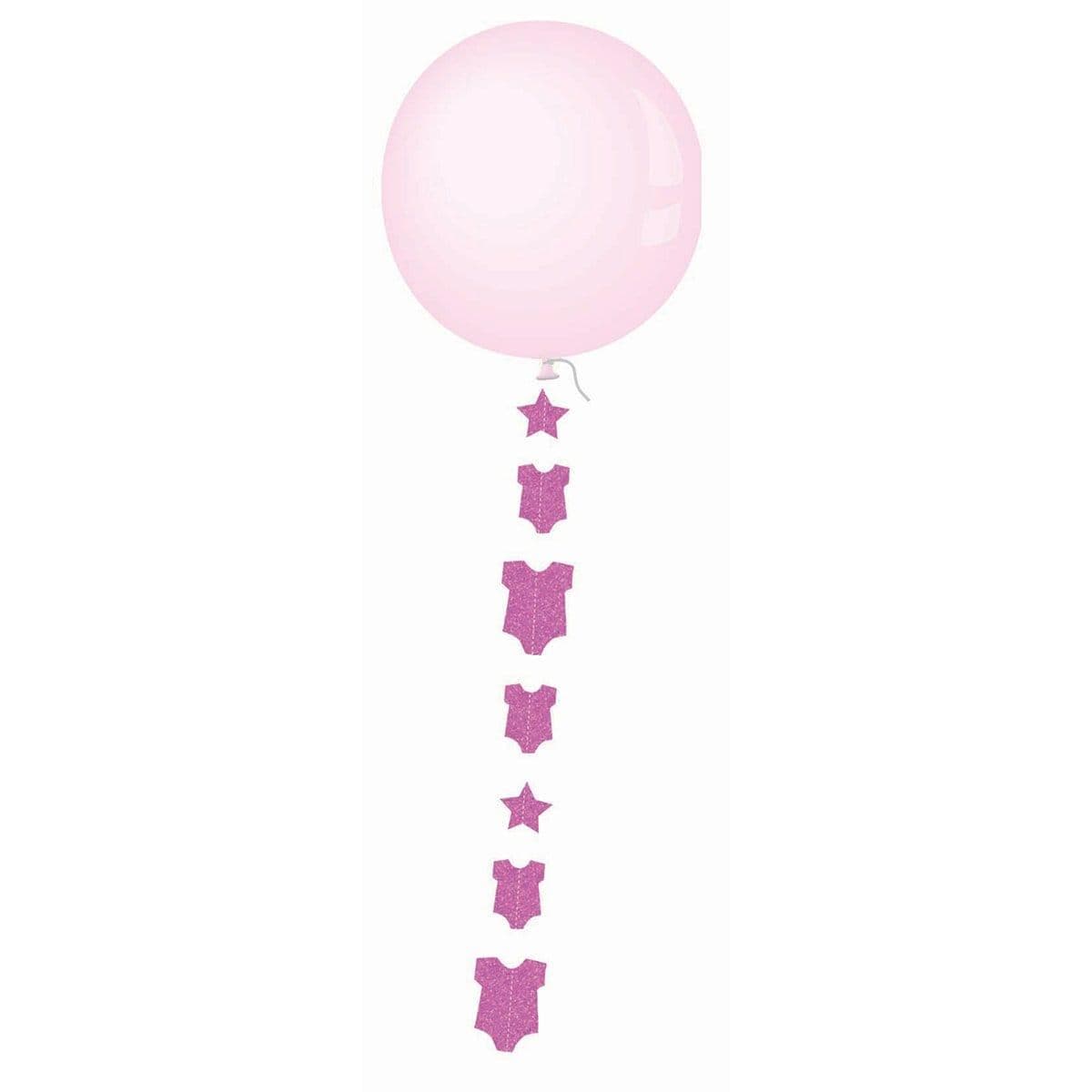 Buy Balloons Baby Girl Balloon Mini Banner sold at Party Expert