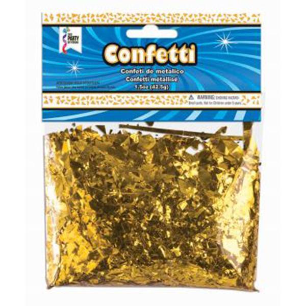 Buy Balloons Gold Confetti, 1.5 Ounce sold at Party Expert