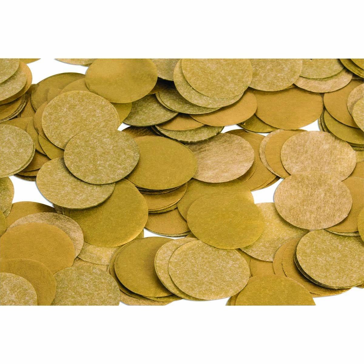 Buy Balloons Gold Paper Confetti, 0.8 Ounce sold at Party Expert