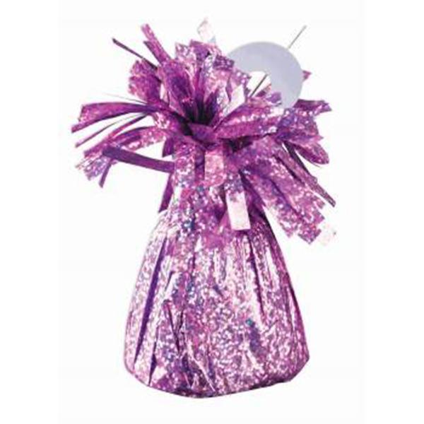 Buy Balloons Light Pink Holographic Balloon Weight sold at Party Expert