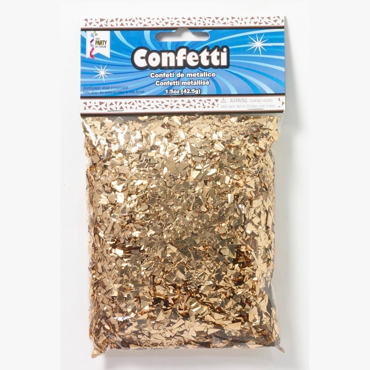 Buy Balloons Rose Gold Confetti, 1.5 Ounce sold at Party Expert
