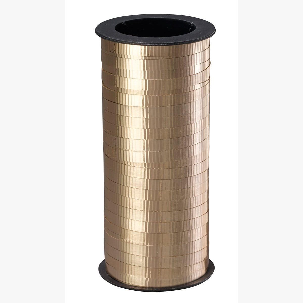Buy Balloons Rose Gold Holographic Curling Ribbon, 3/16 Inches X 100 Yds sold at Party Expert