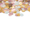 Buy Balloons Rose Gold, Pink and White Metallic Round Confetti, 1 Ounce sold at Party Expert