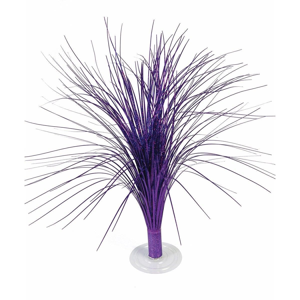 Buy Decorations 18 In. Fountain Centerpiece - Purple Holographic sold at Party Expert