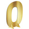 Buy Decorations Number 0 gold standing decoration 24 inches sold at Party Expert