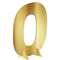 Buy Decorations Number 0 gold standing decoration 7 inches sold at Party Expert