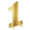 Buy Decorations Standing Metallic Number 24 In. Gold - #1 sold at Party Expert