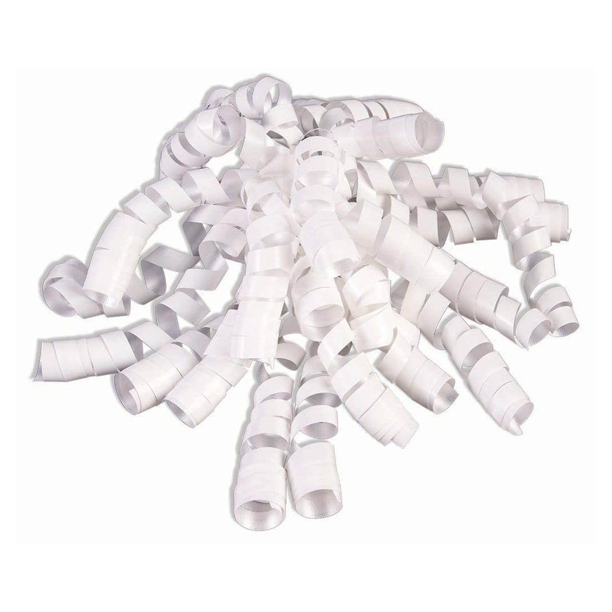 Buy Gift Wrap & Bags Curly Bow - White sold at Party Expert