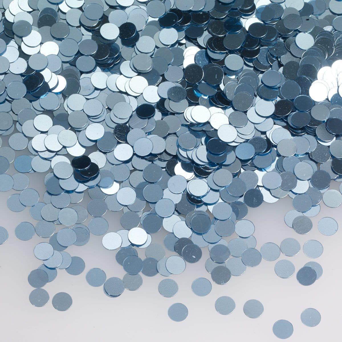 Buy Decorations Light Blue Dot Confetti sold at Party Expert