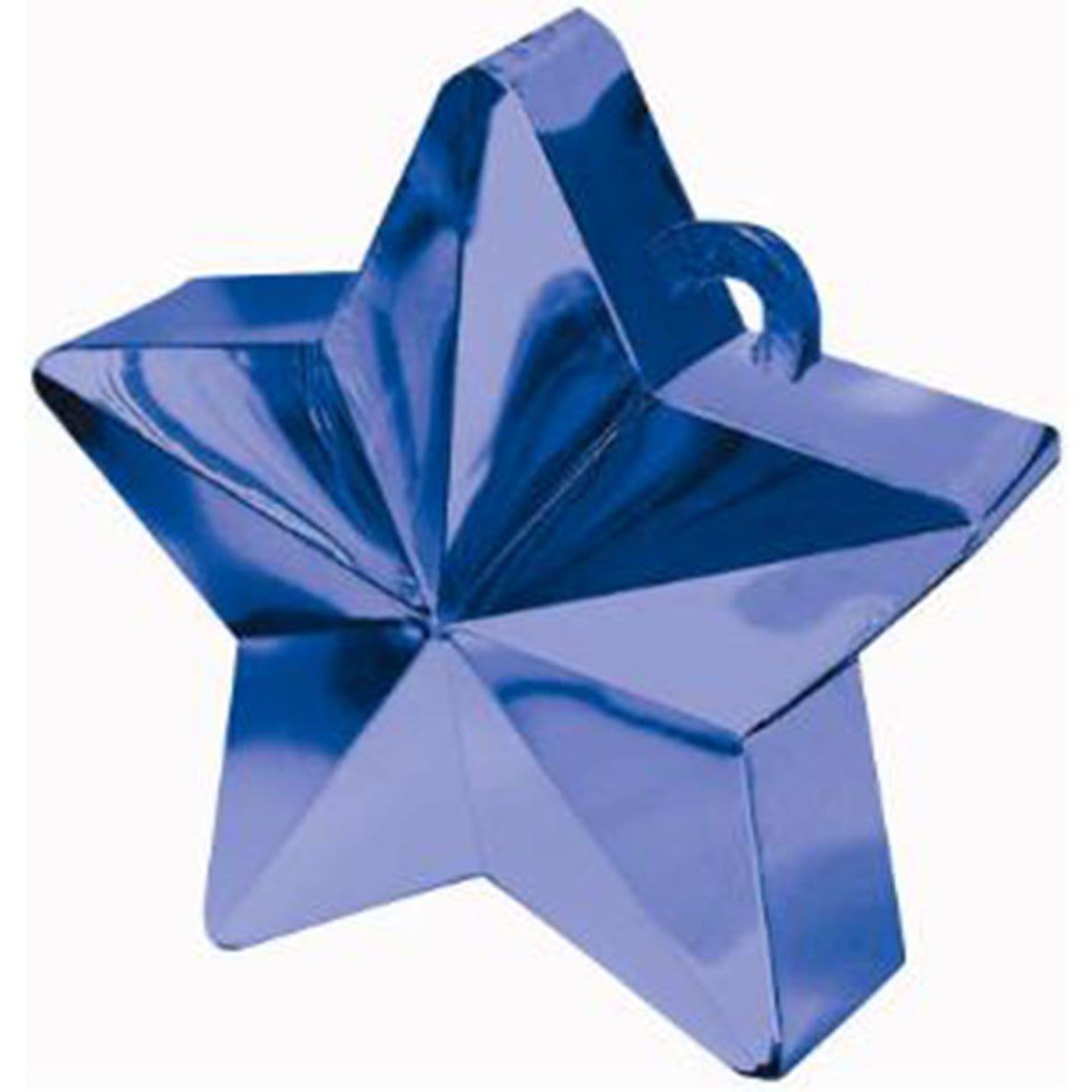 Buy Balloons Blue Star Balloon Weight sold at Party Expert