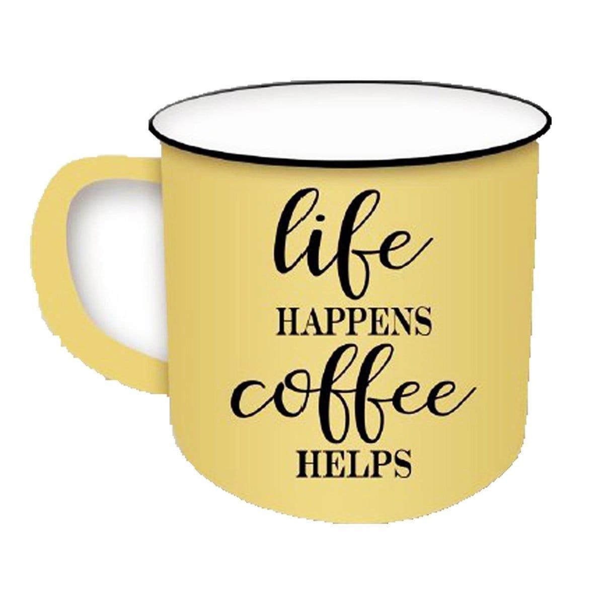 Buy Novelties Mug - Life Happens sold at Party Expert