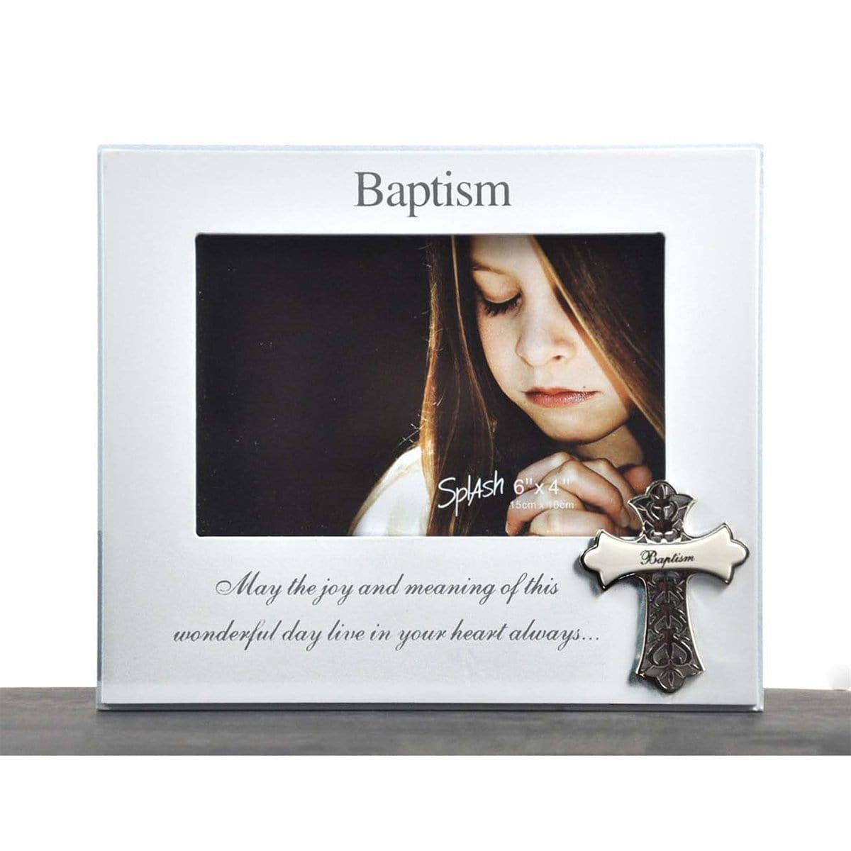 Buy Religious Baptism Frame sold at Party Expert