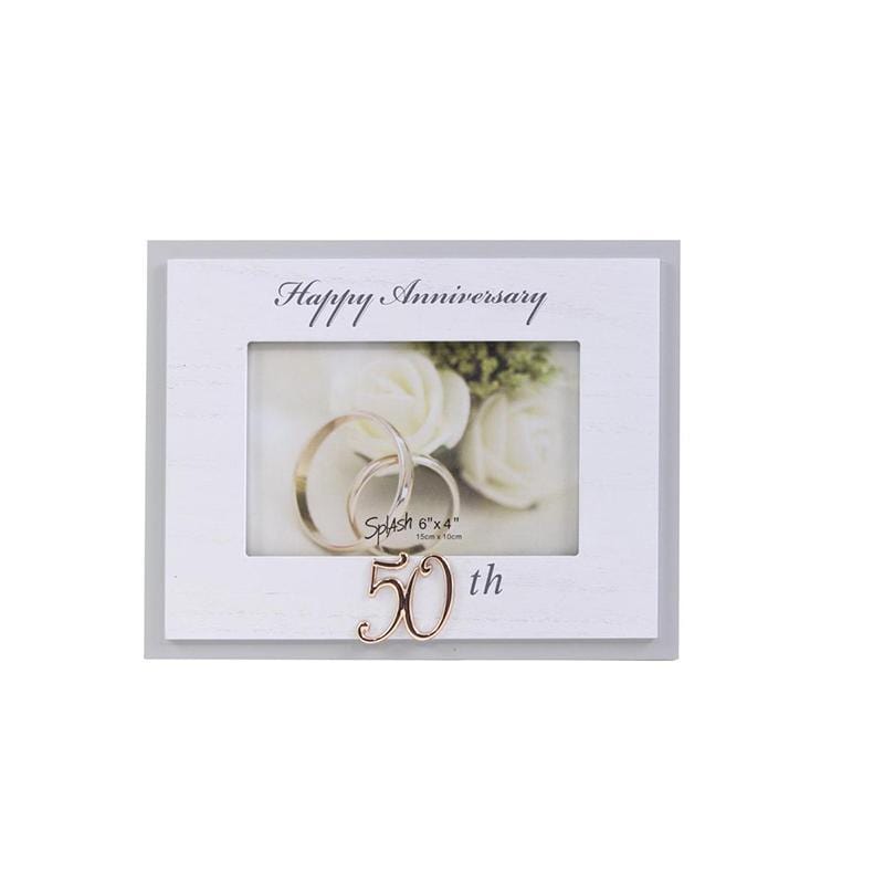 Buy Wedding Anniversary 50th Anniversary photo frame sold at Party Expert