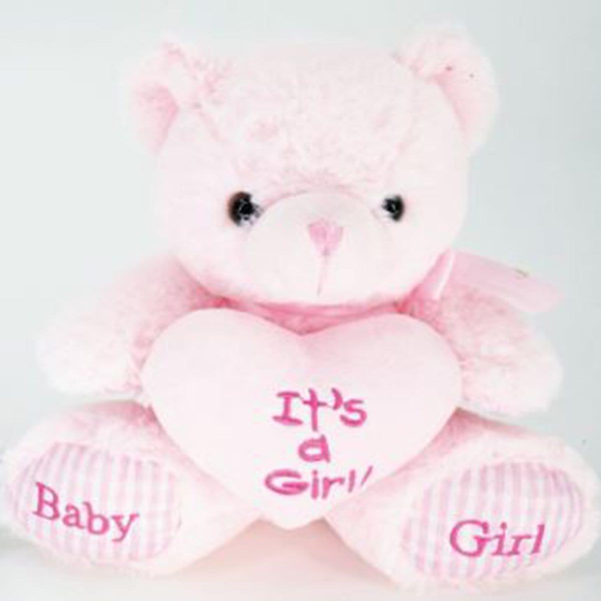 Buy Plushes Bear Plush It's A Girl sold at Party Expert