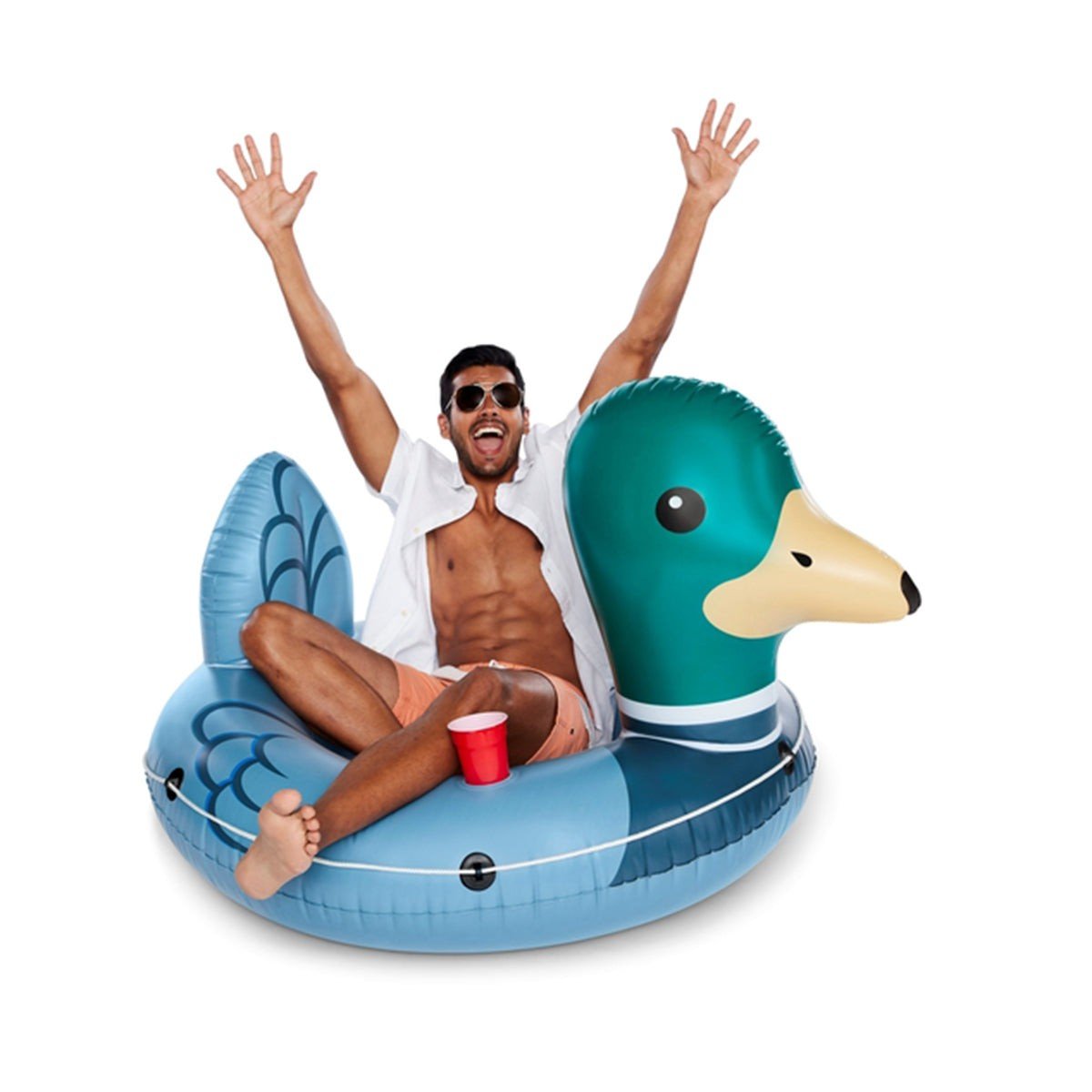 STORTZ TOYS Summer Giant Duck River Tube, Green 817742022029