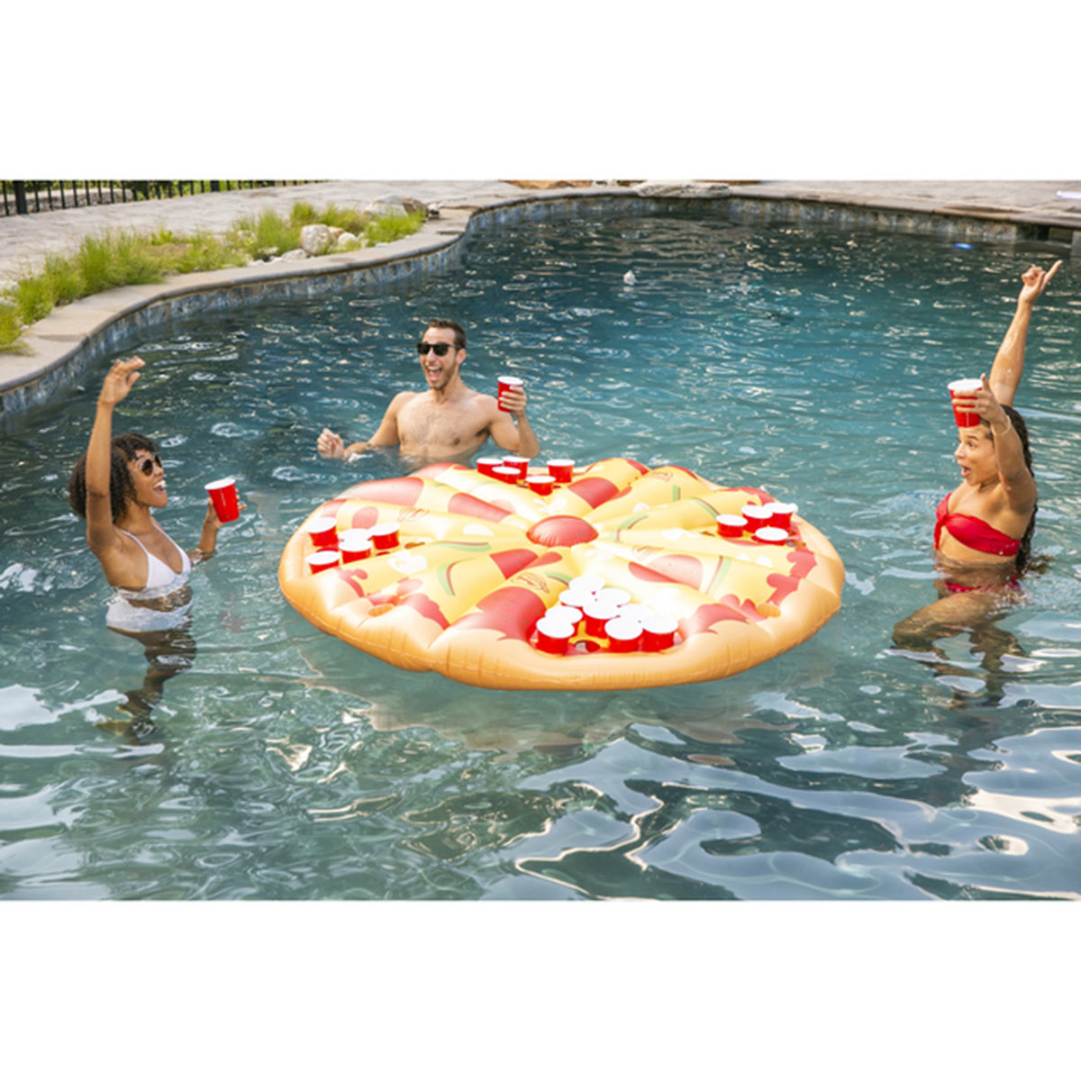 STORTZ TOYS Summer Pizza Pong Pool Float