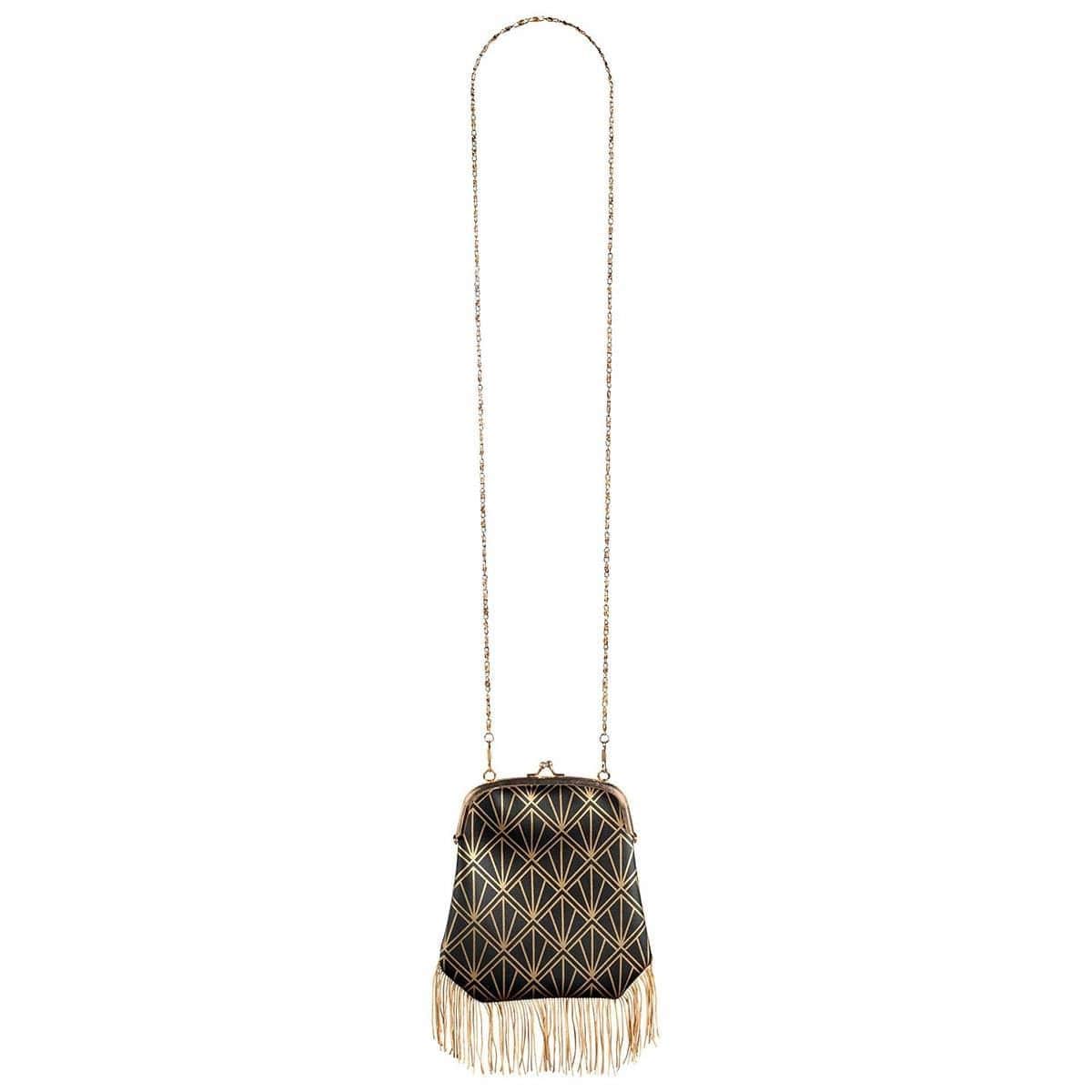 Buy Costume Accessories 20's Handbag With Chain sold at Party Expert