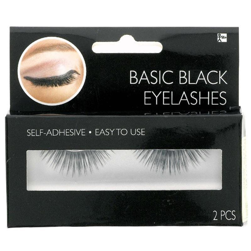 Buy Costume Accessories Basic black fake eyelashes sold at Party Expert