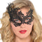Buy Costume Accessories Black lace masquerade mask sold at Party Expert