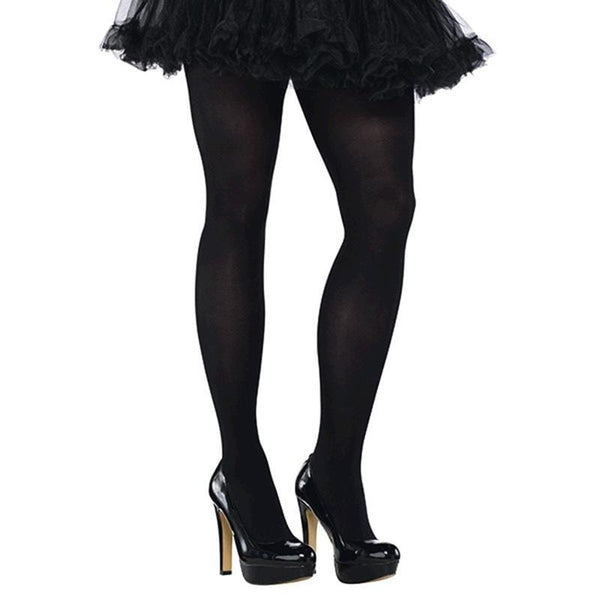 Black tights for plus size women