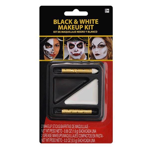 Buy Costume Accessories Black & white makeup kit sold at Party Expert