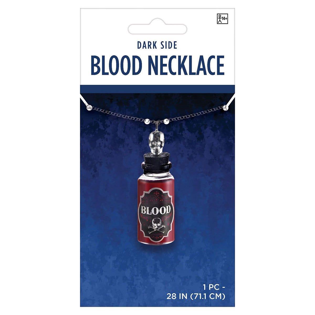 Buy Costume Accessories Blood Necklace sold at Party Expert