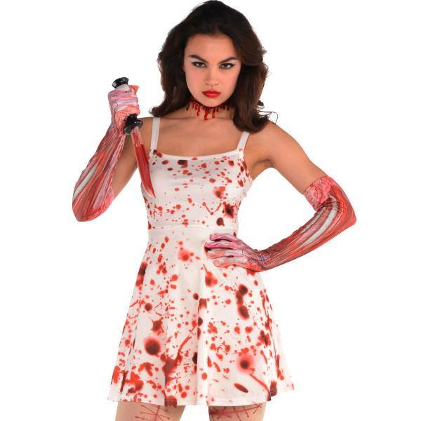 Buy Costume Accessories Bloody dress for women sold at Party Expert
