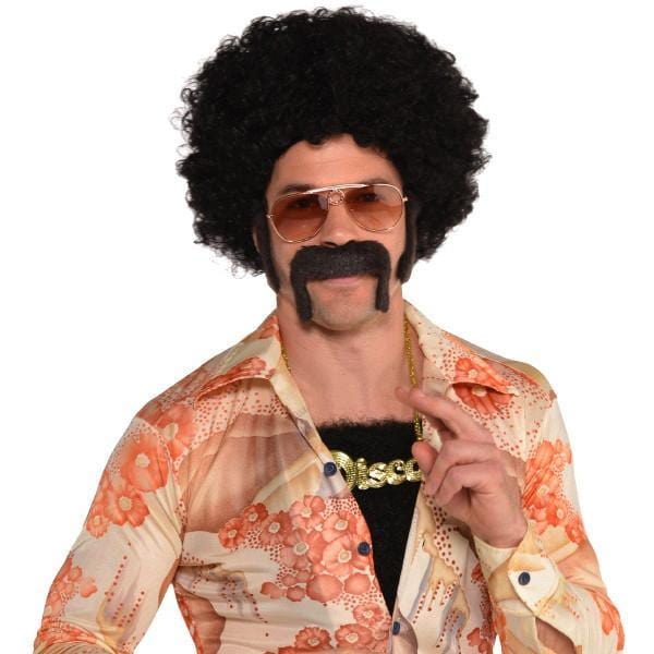Buy Costume Accessories Disco hair kit for men sold at Party Expert