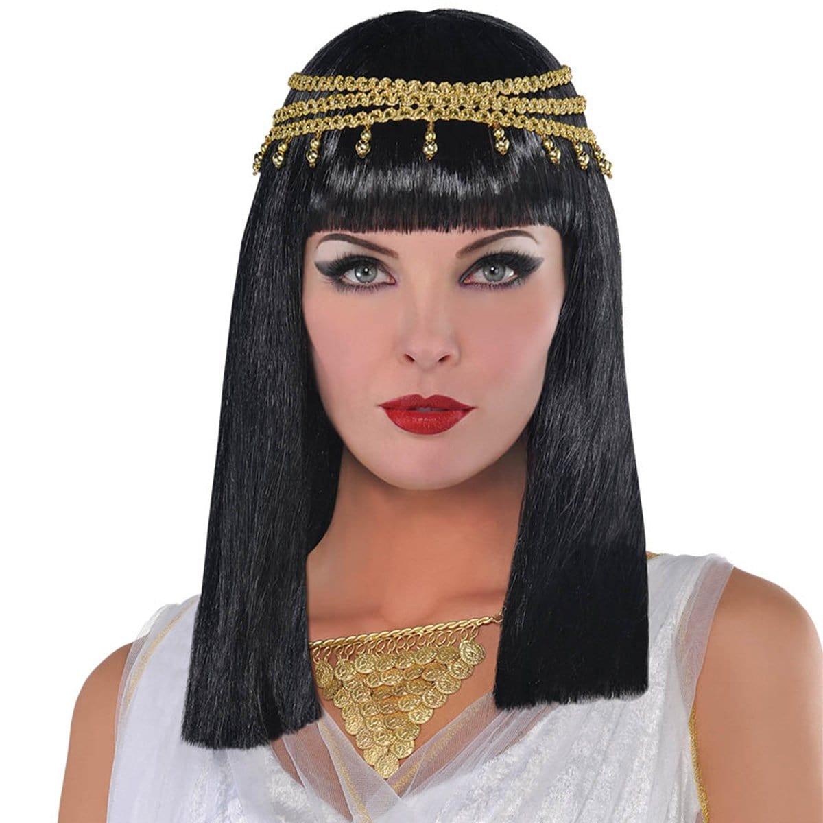 Buy Costume Accessories Egyptian queen wig for women sold at Party Expert