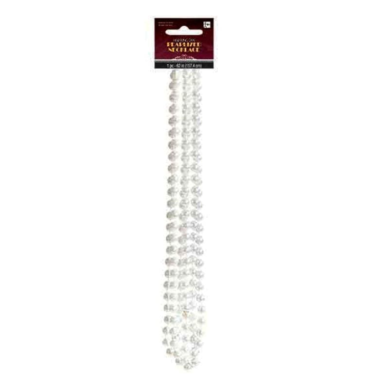 Buy Costume Accessories Faux pearl necklace sold at Party Expert